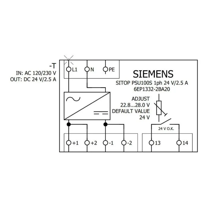Siemens 6EP1332-2BA20 power adapter/inverter — image 4