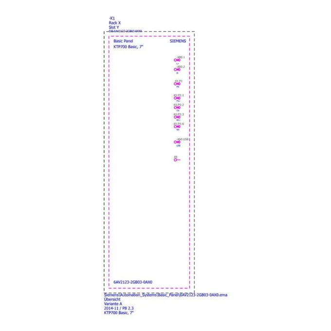 Siemens 6AV2123-2GB03-0AX0 digital/analogue I/O module — image 1