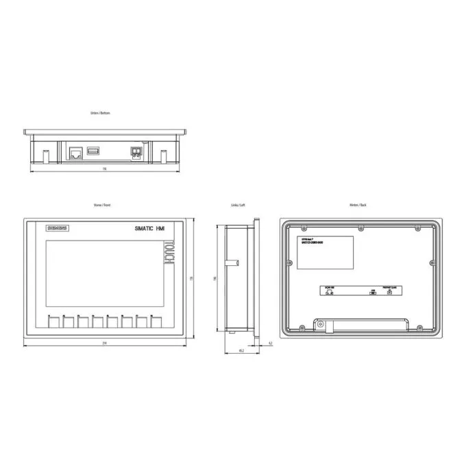 Siemens 6AV2123-2GB03-0AX0 digital/analogue I/O module — image 2