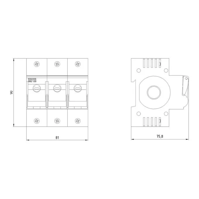 Siemens 5SG7133 circuit breaker — image 2