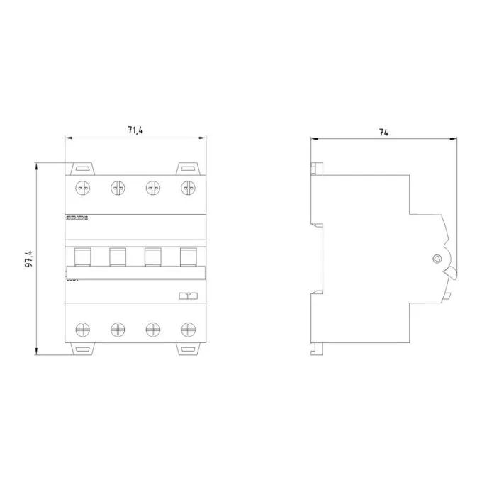 Siemens 5SU1346-6FP16 circuit breaker — image 3