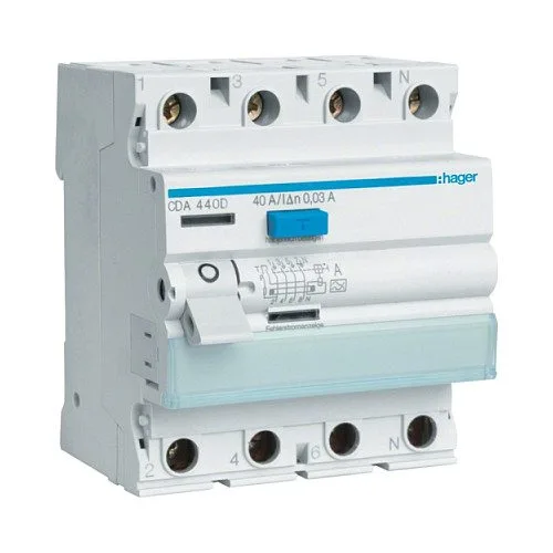 Hager CDA440D circuit breaker — image 1