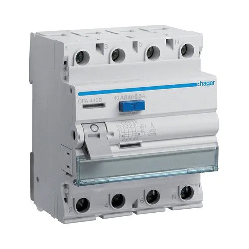 Hager CFA440D circuit breaker — image 1