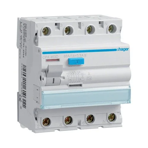 Hager CPA463D circuit breaker — image 1