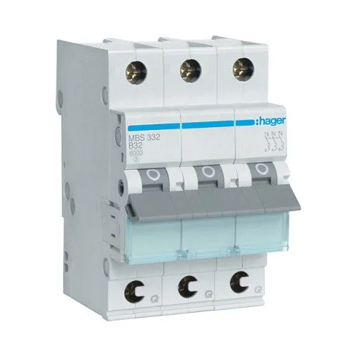 Hager MBS332 circuit breaker — image 1