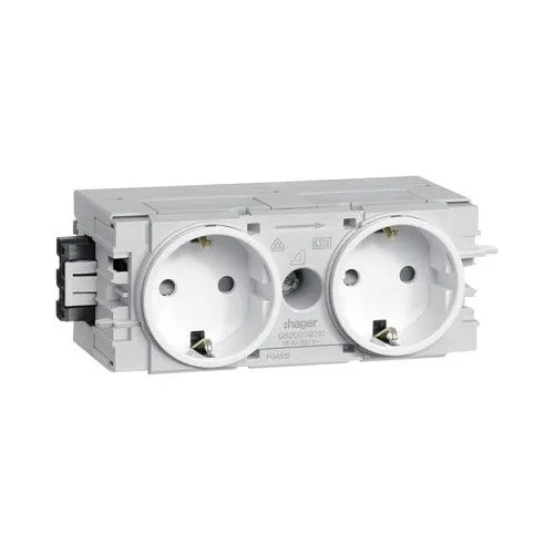 Hager GS20009016 socket-outlet — image 1