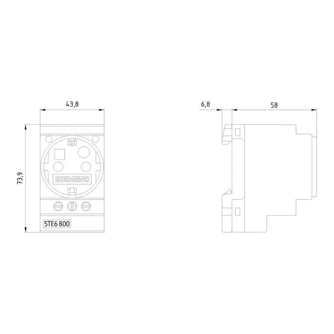 Siemens 5TE6800 socket-outlet — image 5