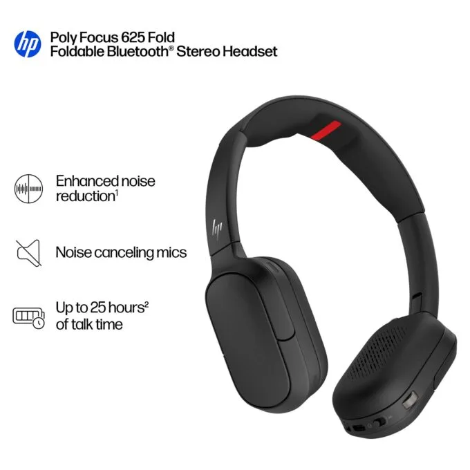 HP Poly Focus 625 Stereo Bluetooth Headset — image 6