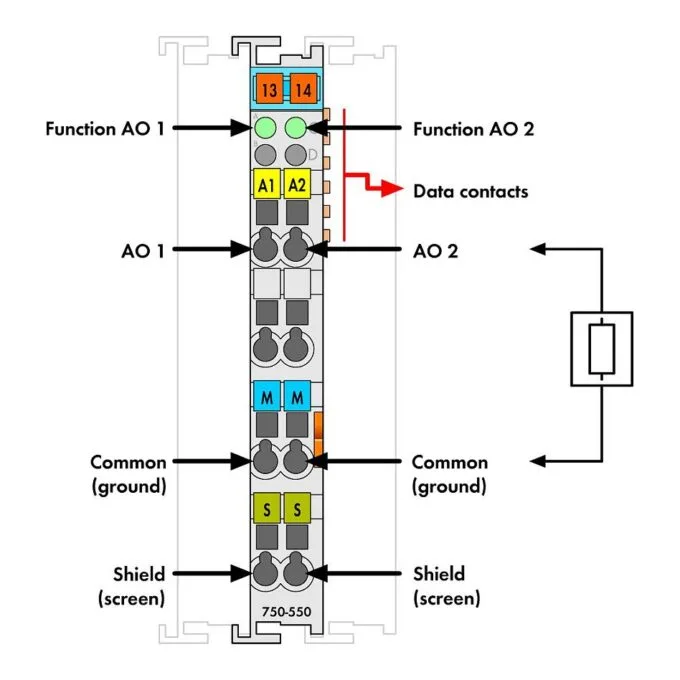 Wago 750-550 fieldbus module — image 2