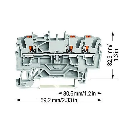 Wago 2202-1301 terminal block — image 2