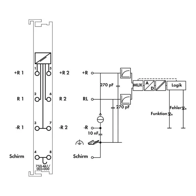 Wago 750-461/003-000 fieldbus module — image 2