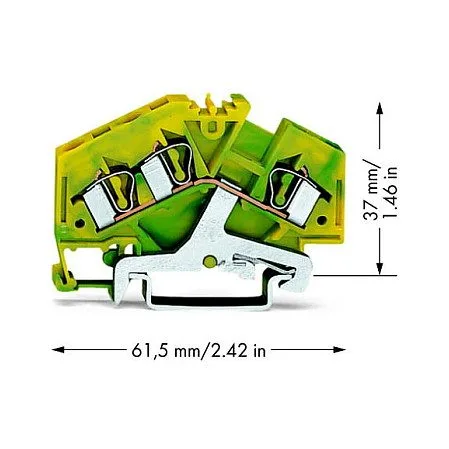 Wago 281-637 terminal block — image 2