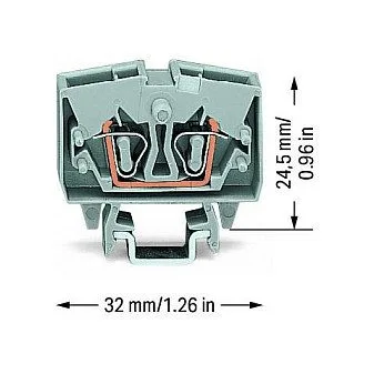 Wago 264-701 terminal block — image 2