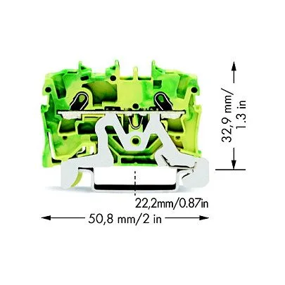 Wago 2001-1207 terminal block — image 2