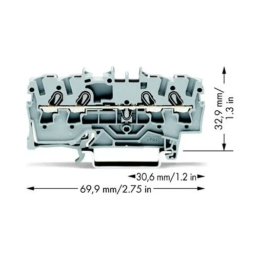 Wago 2002-1401 terminal block — image 2