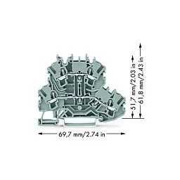 Wago 2002-2201 terminal block — image 2