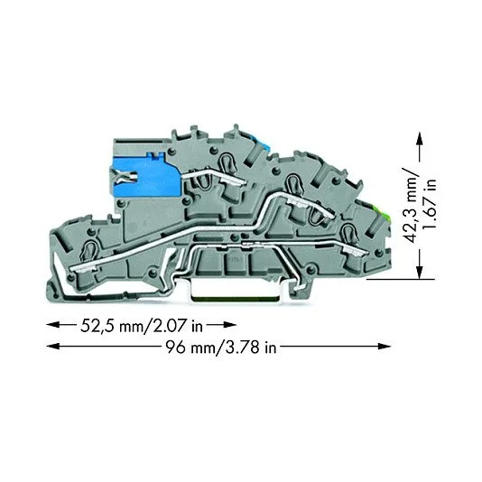 Wago 2003-7641 terminal block — image 2