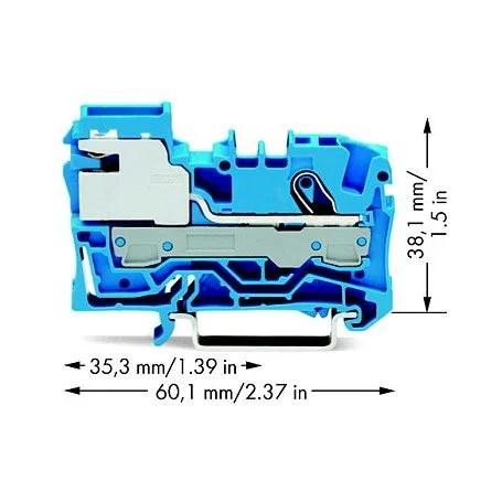 Wago 2006-7114 terminal block — image 2