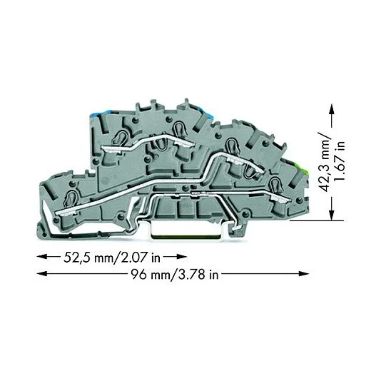 Wago 2003-7646 terminal block — image 2