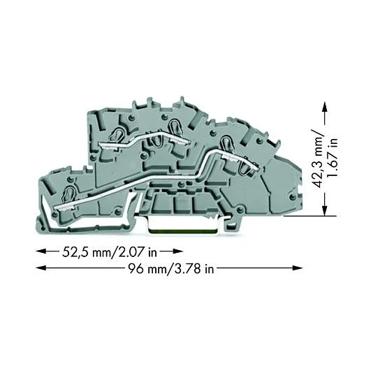 Wago 2003-7642 terminal block — image 2