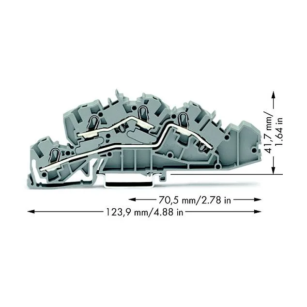 Wago 2005-7642 terminal block — image 2
