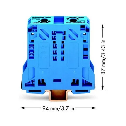 Wago 285-154 terminal block — image 2