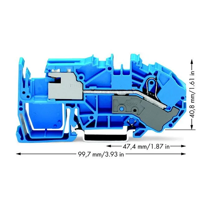 Wago 2016-7714 terminal block — image 2