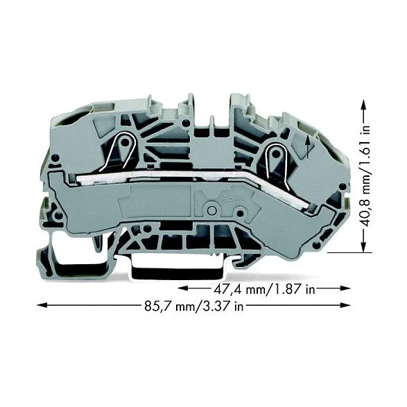Wago 2016-7601 terminal block — image 2