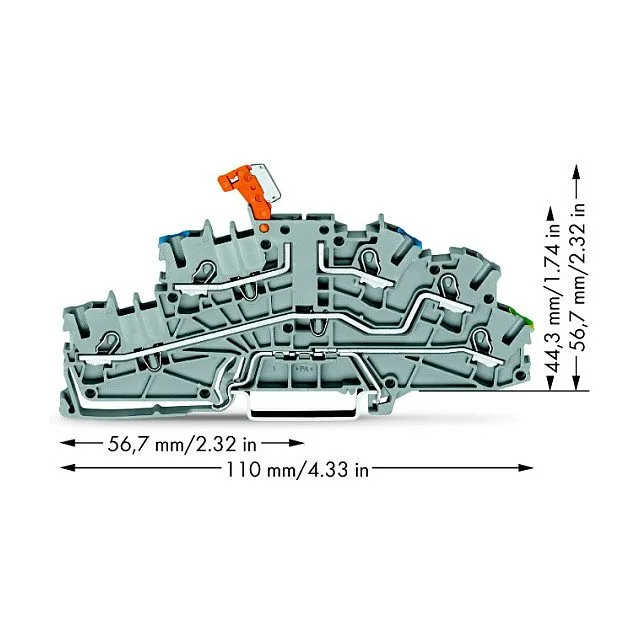 Wago 2003-6641 terminal block — image 3