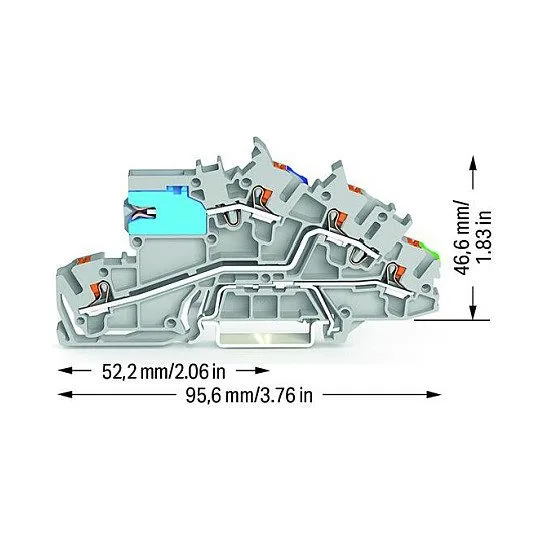 Wago 2203-7641 terminal block — image 2