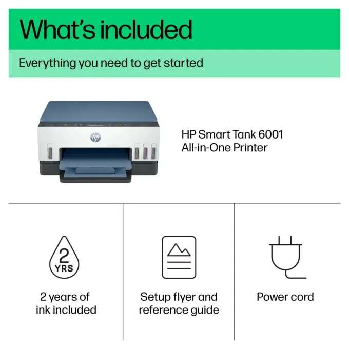 HP Smart Tank 6005 Multifunktionsdrucker 3in1 TIntenstrahl Farbe A4 12s/m — image 6