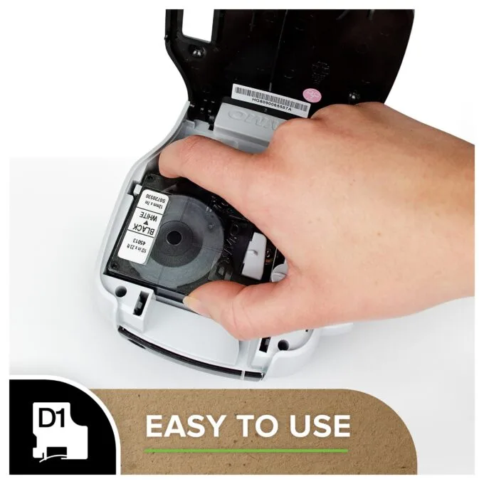 DYMO D1 Durable - Black on White - 12mm label-making tape — image 10