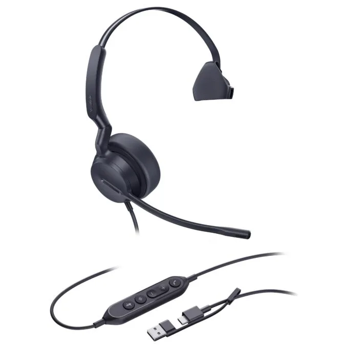 Yealink UH44 Mono USB-C/A Headset — image 2