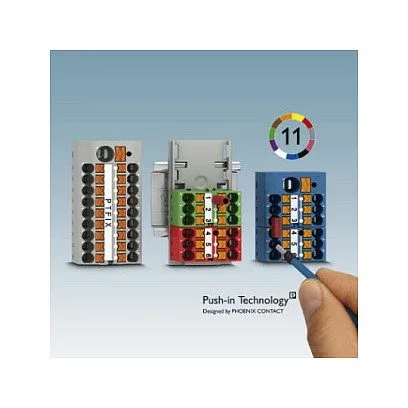 Phoenix Contact PTFIX 6/6X2,5 BU terminal block — image 3