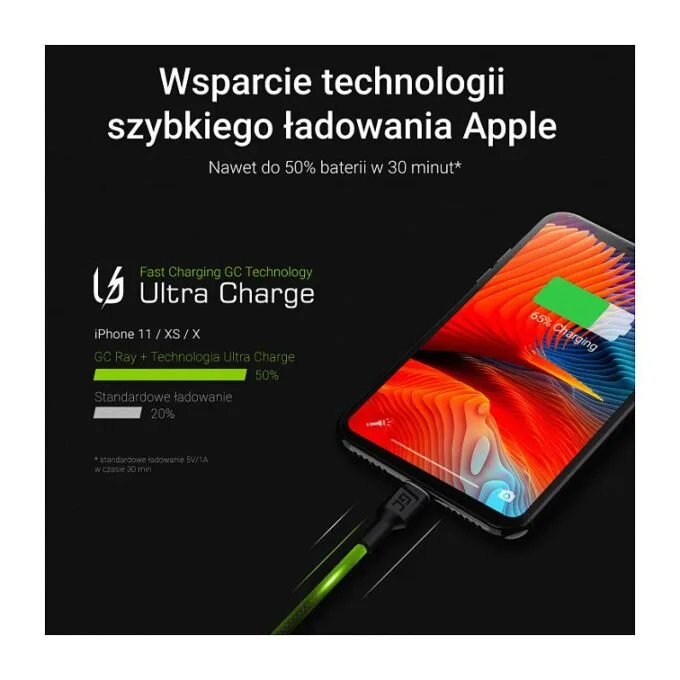 Green Cell KABGCSET06 lightning cable — image 3