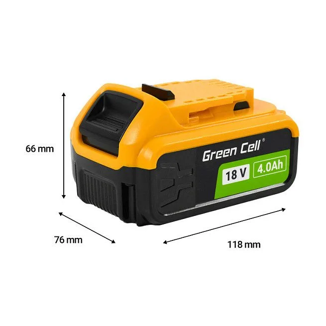 Green Cell PTDW18V4 cordless tool battery / charger — image 7