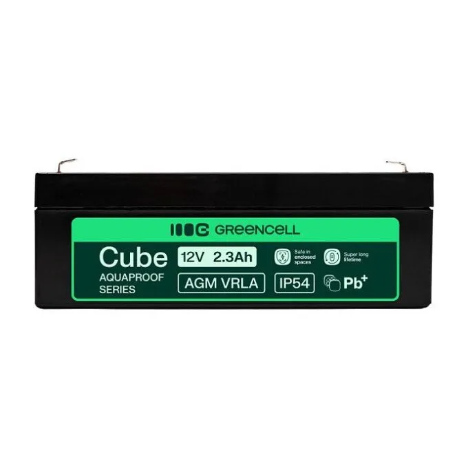 Green Cell AGM12V2-3AH-H UPS battery — image 2