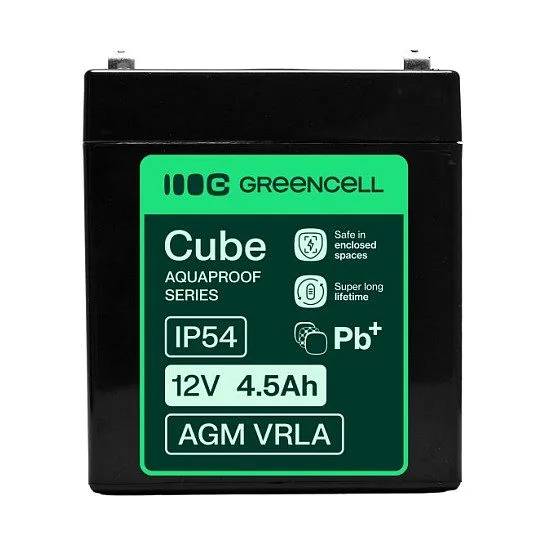 Green Cell AGM12V4-5AH-H UPS battery — image 2