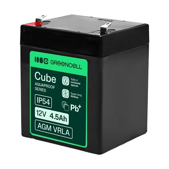 Green Cell AGM12V4-5AH-H UPS battery — image 3