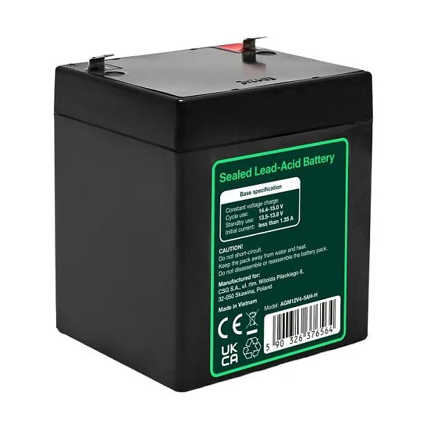 Green Cell AGM12V4-5AH-H UPS battery — image 4