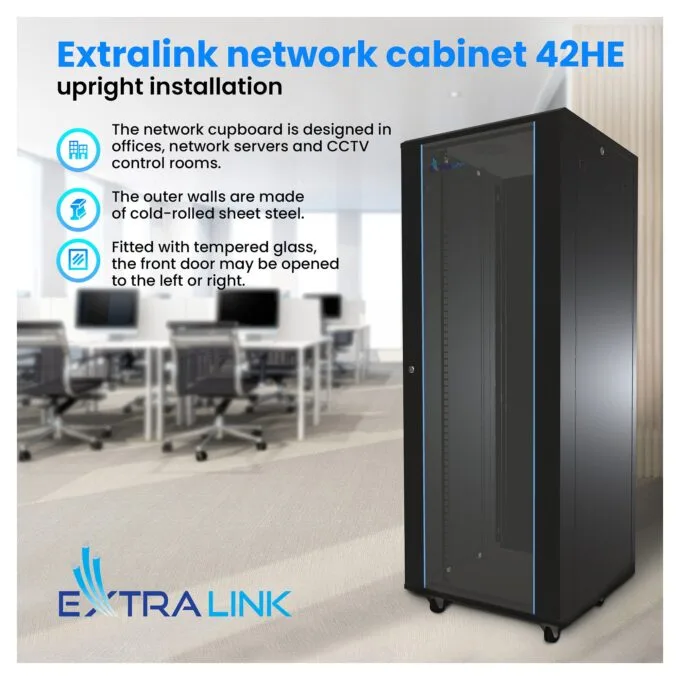 Extralink EX.14442 rack cabinet — image 7