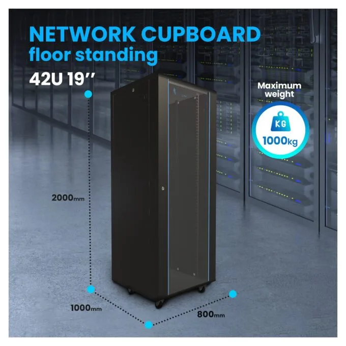 Extralink EX.14442 rack cabinet — image 8