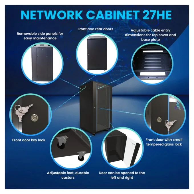 Extralink EX.11366 rack cabinet — image 12