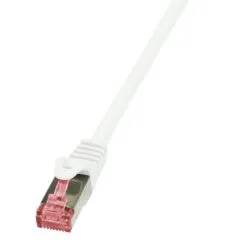 LogiLink kat.6 S/FTP 10.0m biały