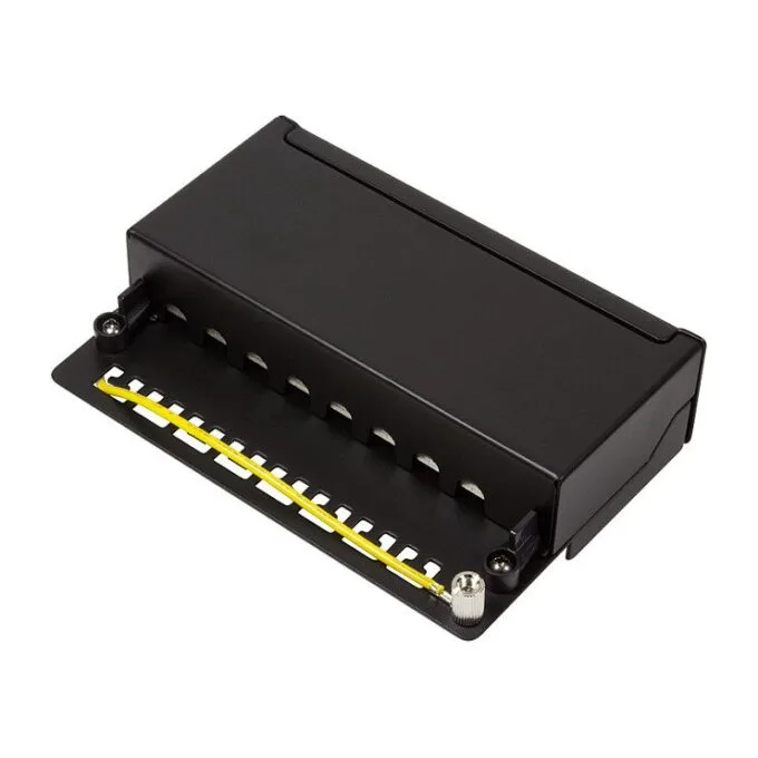 Patchpannel Desktop 8 Port Cat6A STP black LogiLink — image 3