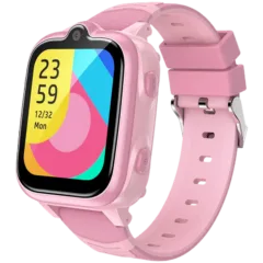Blackview Z10, Kids Smart Watch, Pink, 1.83 inch IP67 Waterproof GPS Tracker 4G Video Calling, Location tracking, GPS+LBS+WiFi, SIM Card Slot, 4G Nano SIM, 680mAh Battery, Up to 2 Days of Standby, Magnetic Charging, 1GB RAM+8GB ROM, SOS Call button