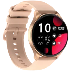 Blackview X20 1.43inch Amoled display 466*466 ATS3085L 128Mb+481KB 380mAh Calls and SMS notification, 100 sports modes 24-hour heart rate detection Gold