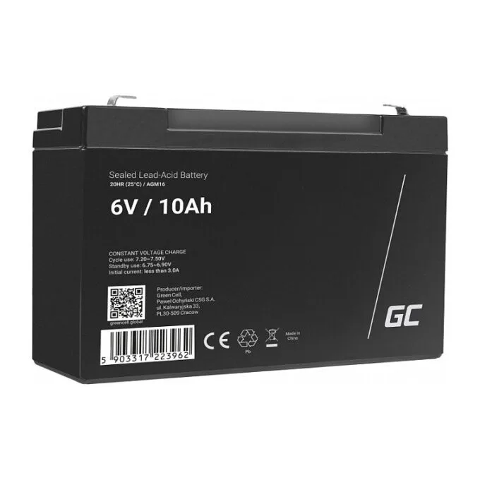 Green Cell AGM16 UPS battery — image 1