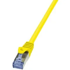 LogiLink kat.6a S/FTP 5.0m żółty