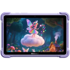 Blackview LINK 1 Kids WiFi 4/64GB 8.68-inch HD IPS 1340x800 60Hz 360nits RK3562 Quad-core 2.0GHz 5+8MP Cam 5000mAh WiFi 6 BT 5.0 Dual Speakers with Smart-K Support Tempered Film Stylus Pen Android 16 Dreamy Purple